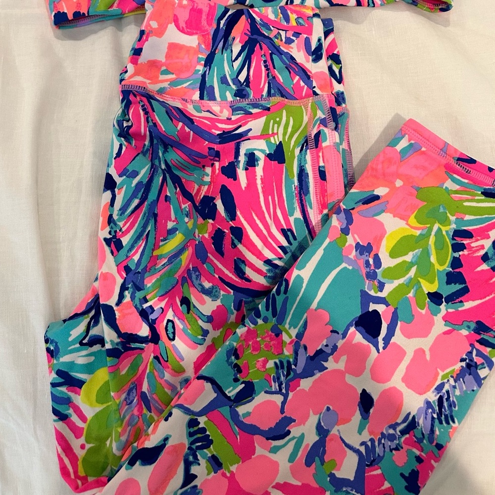 Lilly Pulitzer Leggings in Gumbo Limbo